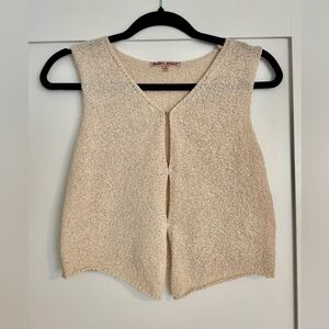 Bailey Rose Cream Knit Top